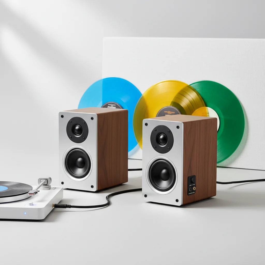 record player speakers