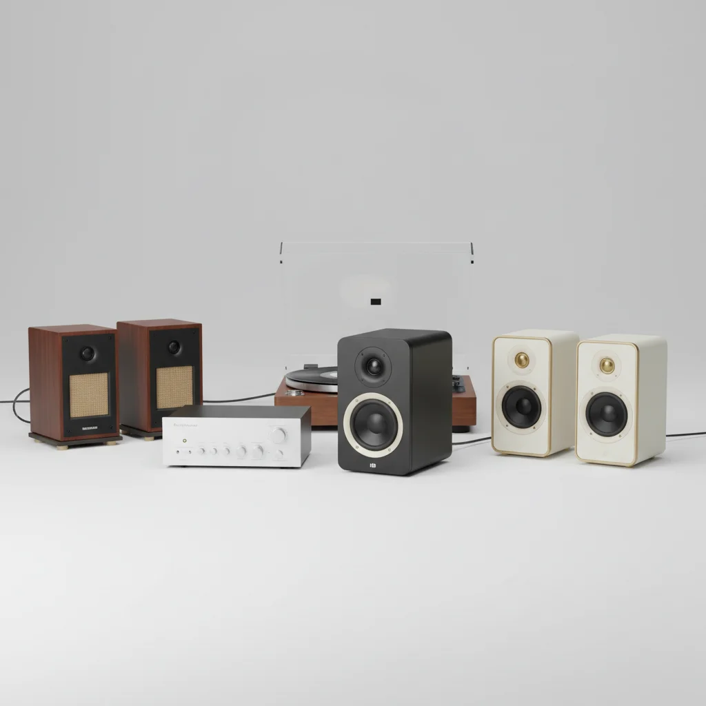 Record Player Speakers: What Are the 3 Main Types?