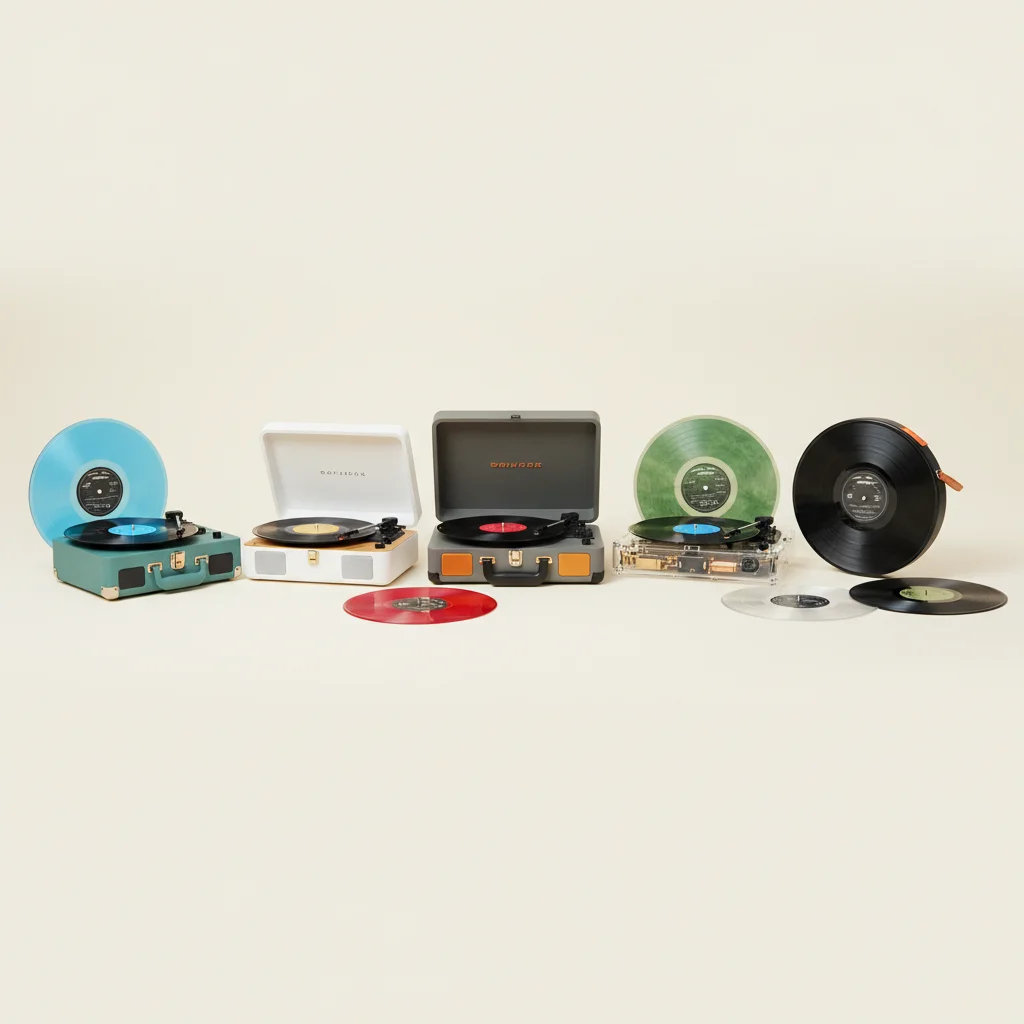 Top 5 Best Portable Record Players for On-the-Go Listening